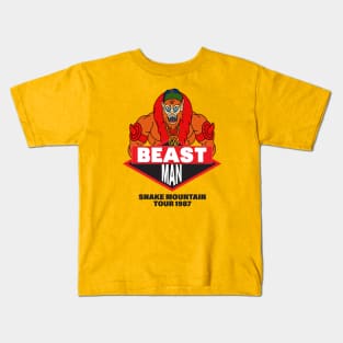 Beast Man Tour Kids T-Shirt